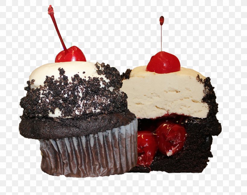 Sundae Black Forest Gateau Cupcake Chocolate Cake Torte, PNG, 956x757px, Sundae, Black Forest Cake, Black Forest Gateau, Buttercream, Cake Download Free