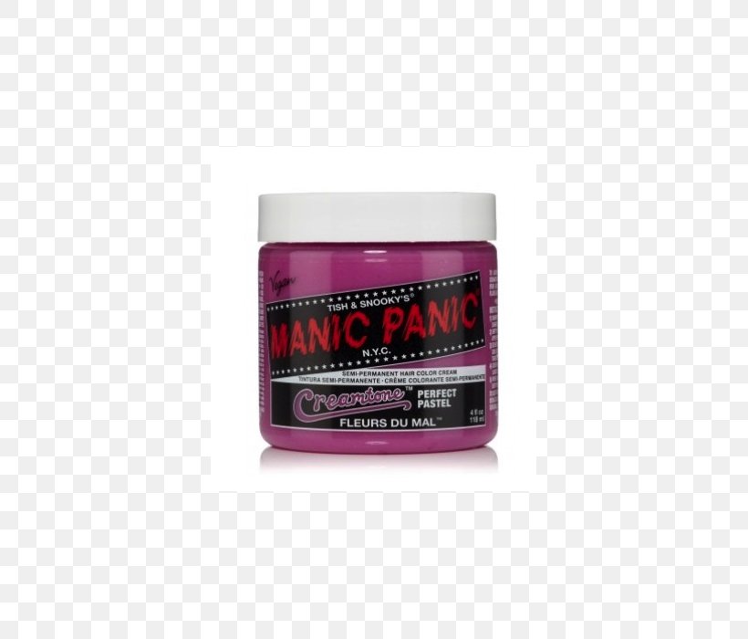 Manic Panic Hair Coloring Dye, PNG, 700x700px, Manic Panic, Blond, Color, Cream, Dye Download Free
