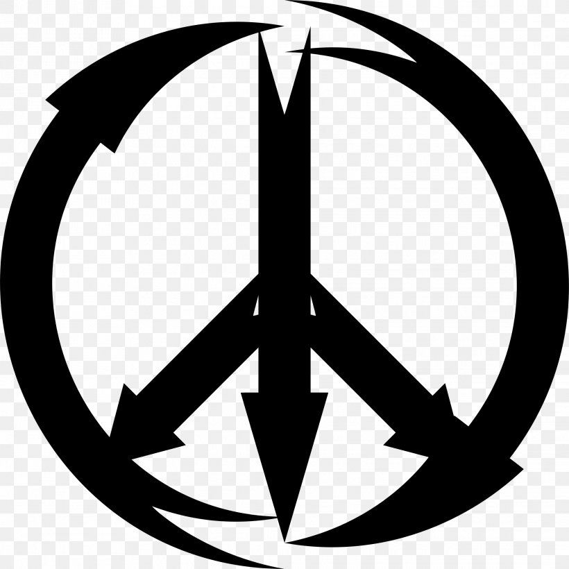 Peace Symbols Nuclear Disarmament Clip Art, PNG, 2278x2278px, Peace Symbols, Artwork, Black And White, Gerald Holtom, Monochrome Photography Download Free