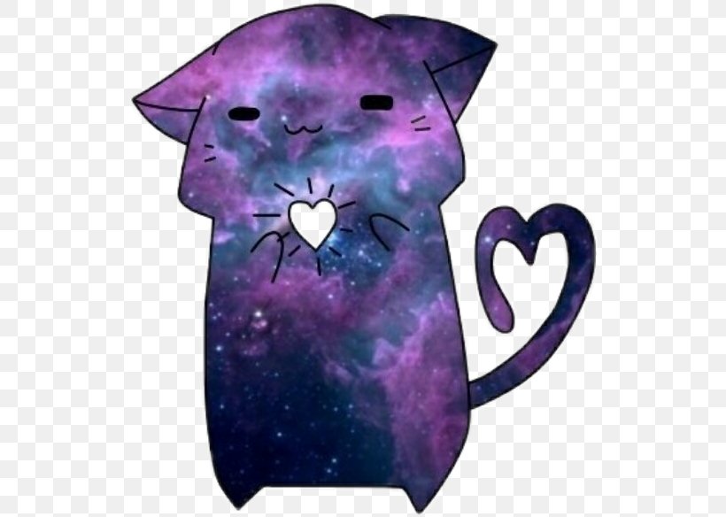Cat Outer Space Tiger Kitten Yandex Search, PNG, 532x584px, Cat, Animal, Kitten, Outer Space, Purple Download Free