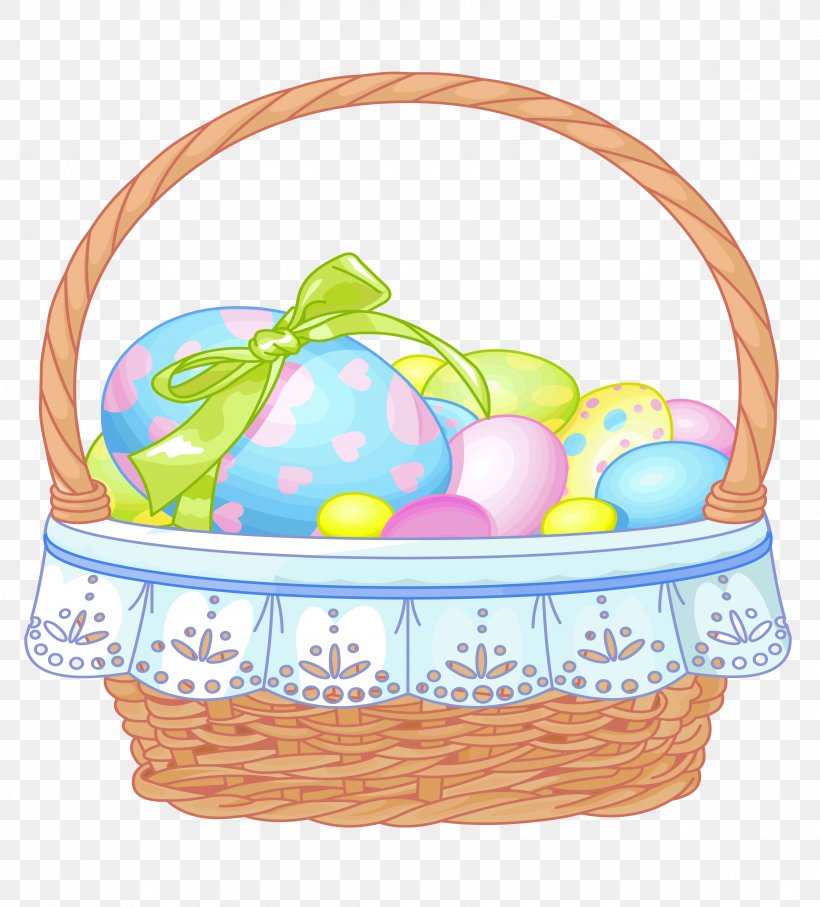 Easter Bunny Easter Basket Clip Art, PNG, 3467x3836px, Easter Bunny, Basket, Clip Art, Easter, Easter Basket Download Free