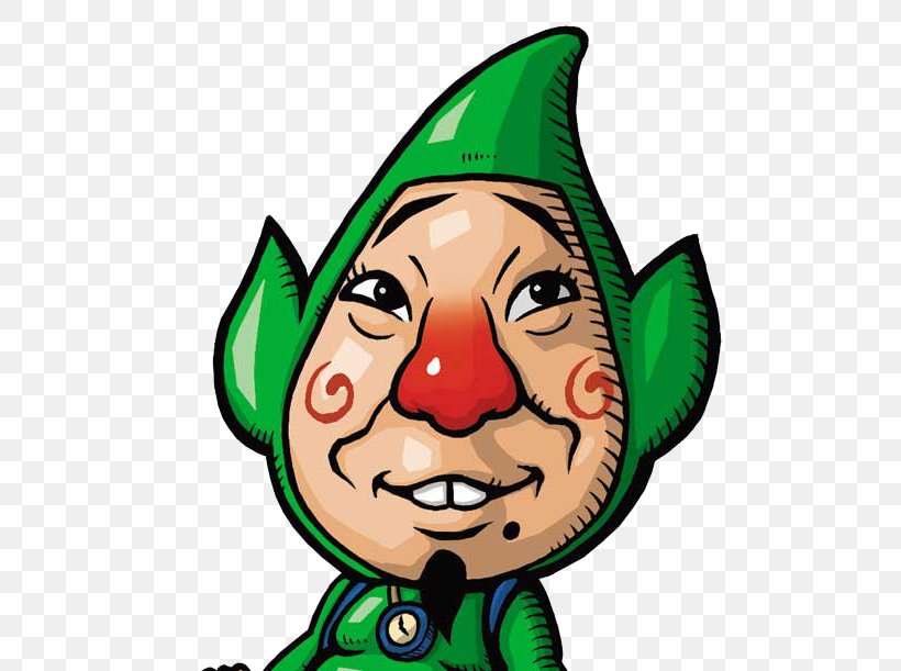 Freshly-Picked Tingle's Rosy Rupeeland The Legend Of Zelda: Majora's Mask The Legend Of Zelda: The Wind Waker HD Hyrule Warriors, PNG, 570x611px, Legend Of Zelda The Wind Waker Hd, Adventure Game, Artwork, Boss, Clown Download Free