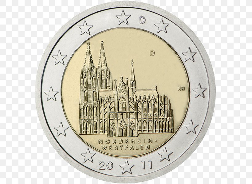 Germany 2 Euro Coin 2 Euro Commemorative Coins German Euro Coins, PNG, 600x600px, 1 Euro Coin, 2 Euro Coin, 2 Euro Commemorative Coins, Germany, Cent Download Free