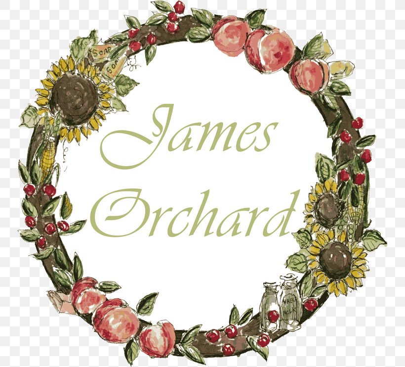 James Orchard Harvest Hooten Road Wreath Farm, PNG, 750x742px, Harvest, Christmas Decoration, Decor, Farm, Floral Design Download Free