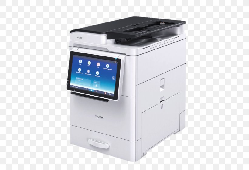 Ricoh MP 305+SPF (Laser/LED, Black And White, Duplex Printing) Multi-function Printer Photocopier, PNG, 560x560px, Ricoh, Electronic Device, Fax, Gestetner, Image Scanner Download Free
