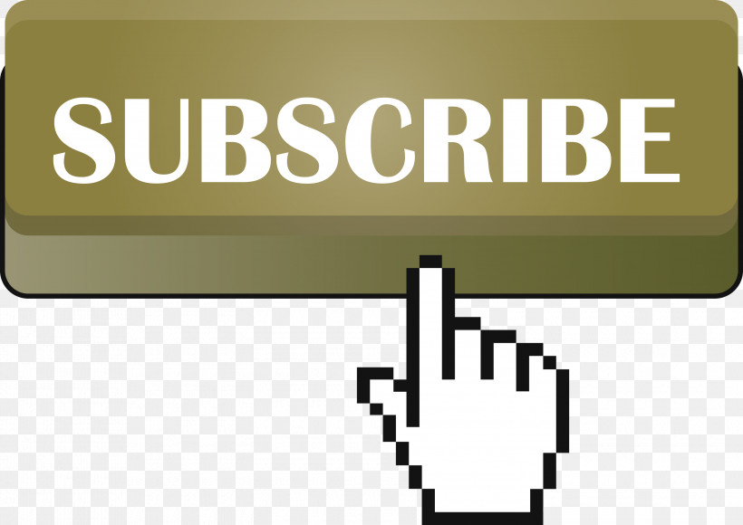 Subscribe Button Youtube Subscribe Button, PNG, 3000x2125px, Subscribe Button, Arrow, Computer, Computer Mouse, Cursor Download Free