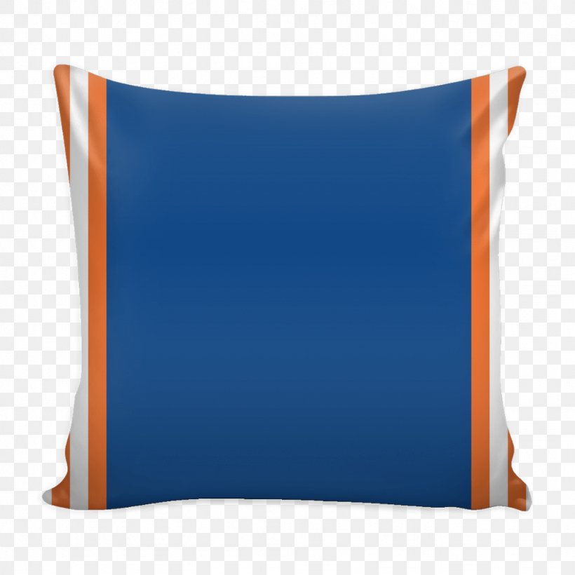 Throw Pillows Cushion, PNG, 1024x1024px, Throw Pillows, Blue, Cushion, Electric Blue, Orange Download Free