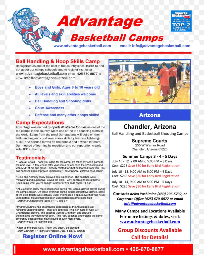 Campbell Fighting Camels Men's Basketball Advantage Basketball Camps Summer Camp Blue Cross And Blue Shield Of Arizona, Inc., PNG, 786x1024px, Basketball, Area, Arizona, Brochure, Media Download Free