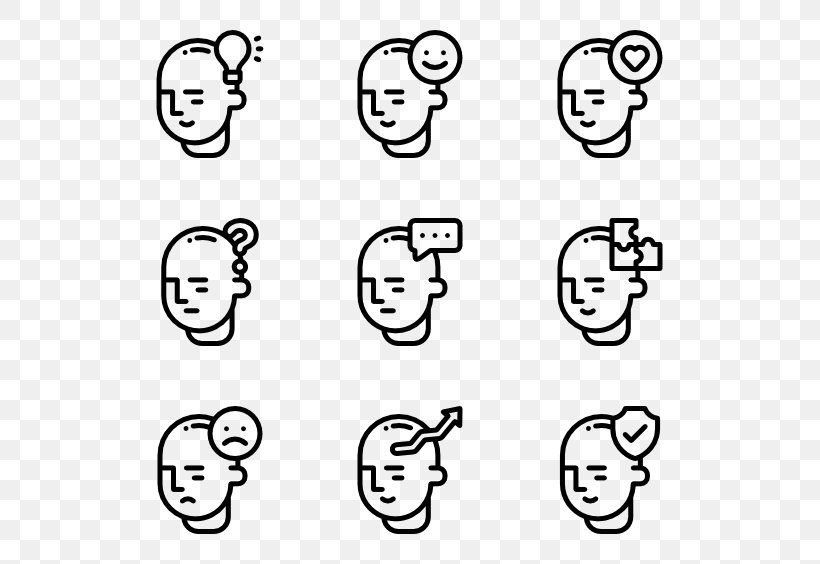 Icon Design Drawing Clip Art, PNG, 600x564px, Icon Design, Area, Art, Black And White, Cartoon Download Free