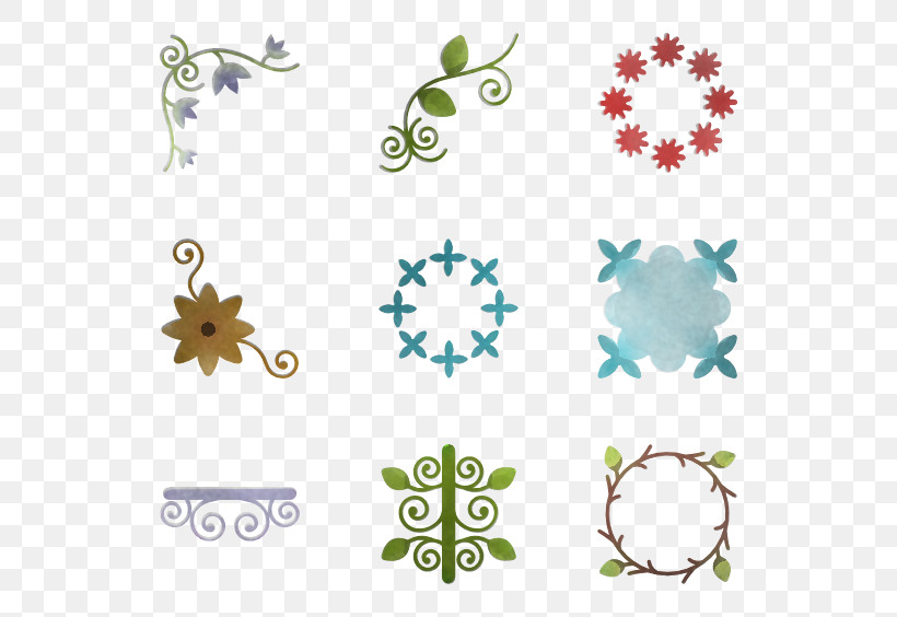 Green Leaf Pattern Ornament Plant, PNG, 600x564px, Green, Leaf, Ornament, Plant, Sticker Download Free