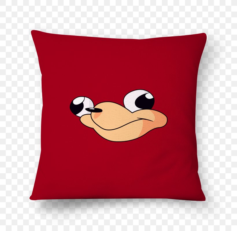Throw Pillows Knuckles The Echidna Cushion TeePublic, PNG, 800x800px, Pillow, Cushion, Homegoods, Instinct, Knuckles The Echidna Download Free