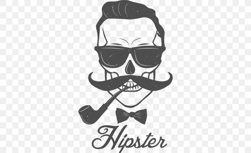 Tobacco Pipe Hipster Beard, PNG, 308x500px, Tobacco Pipe, Beard, Black, Black And White, Brand Download Free