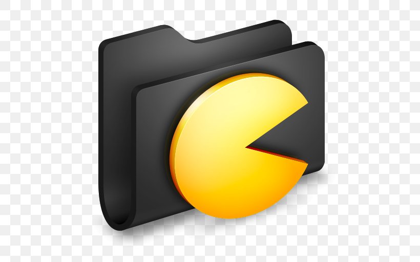 Yellow Orange Font, PNG, 512x512px, Pacman, Black, Directory, Like Button, Orange Download Free
