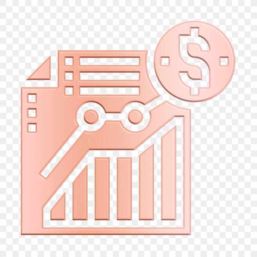 Accounting Icon Report Icon Profit Icon, PNG, 1114x1114px, Accounting Icon, Line, Peach, Pink, Profit Icon Download Free