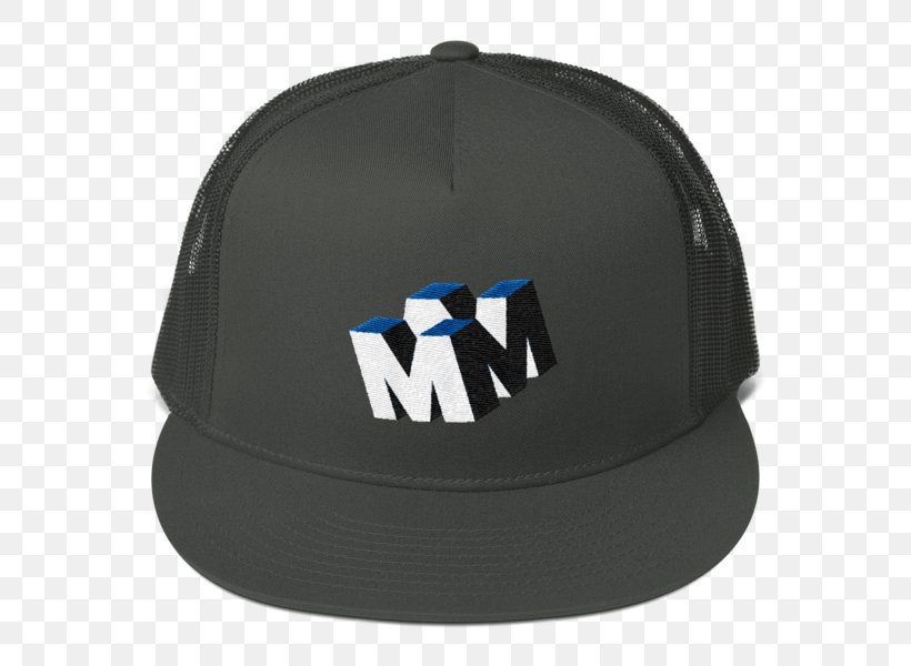 Baseball Cap Trucker Hat Embroidery, PNG, 600x600px, Baseball Cap, Baseball, Black, Black M, Brand Download Free