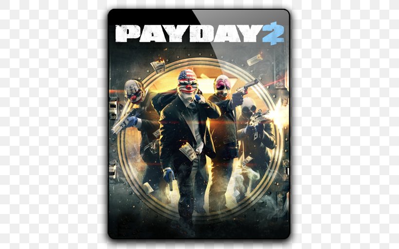 Payday 2 Xbox 360 Call Of Duty: Black Ops II Darksiders II Video Game, PNG, 512x512px, 505 Games, Payday 2, Call Of Duty Black Ops Ii, Cex, Darksiders Ii Download Free