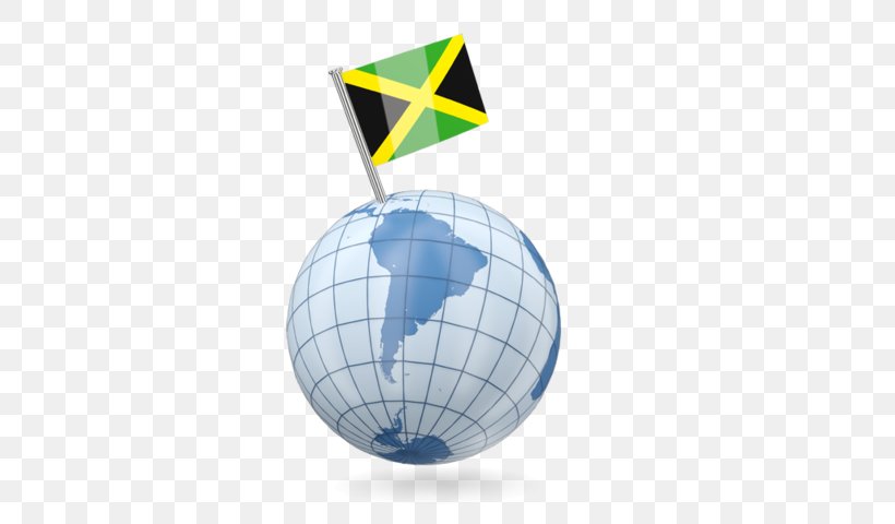 Flag Of Jamaica National Flag Globe Map, PNG, 640x480px, Flag Of Jamaica, Fahne, Flag, Flagpole, Globe Download Free