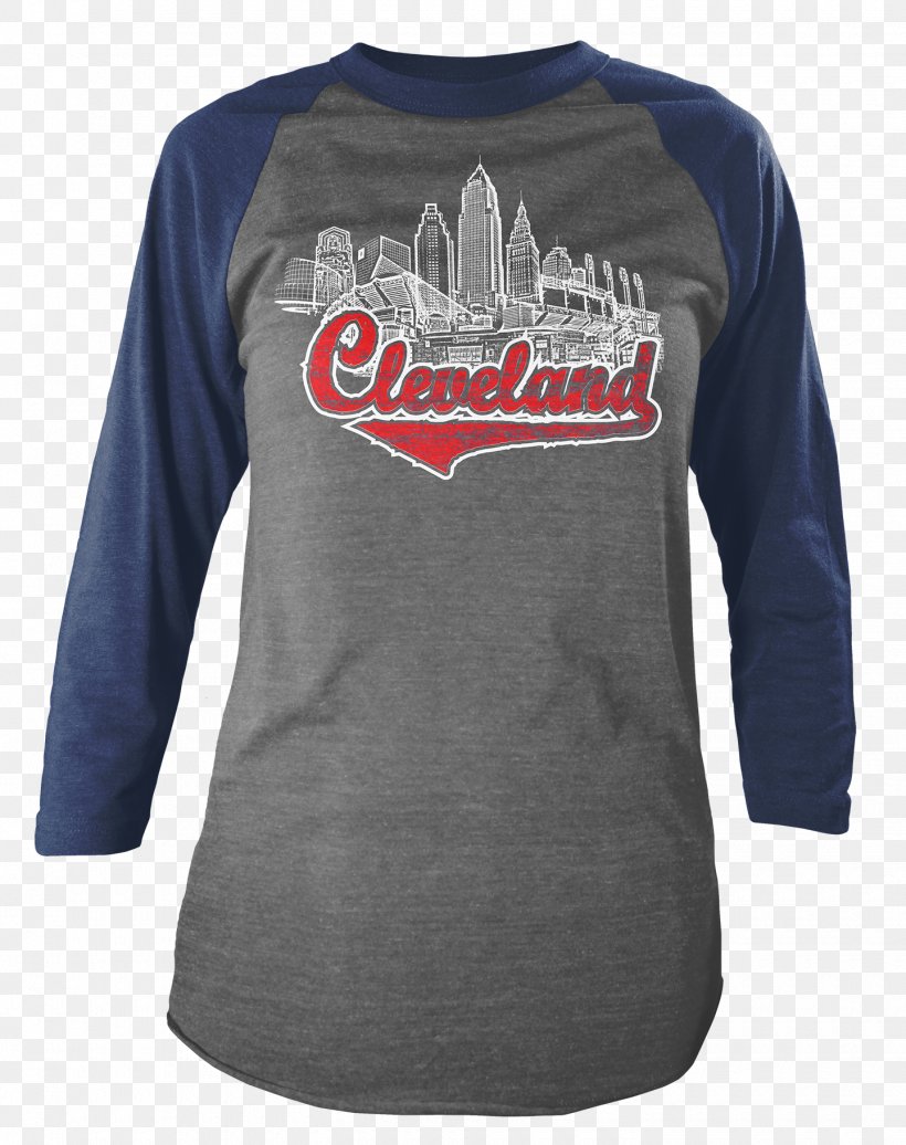 Long-sleeved T-shirt Hoodie Cleveland, PNG, 1440x1821px, Tshirt, Active Shirt, Bluza, Brand, Cleveland Download Free