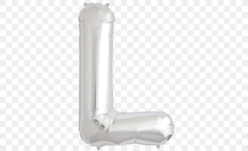 Toy Balloon Mylar Balloon Silver Letter, PNG, 500x500px, Toy Balloon, Balloon, Birthday, Bopet, Cylinder Download Free