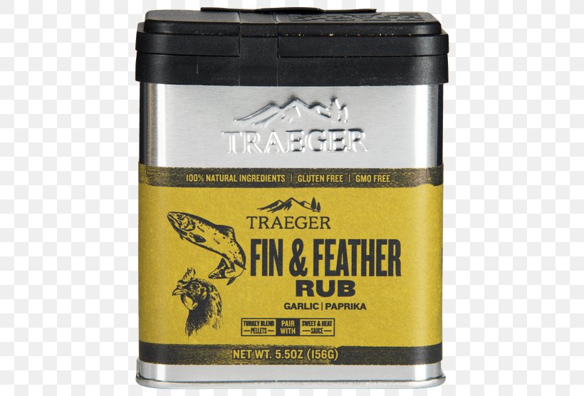 Barbecue Traeger Fin & Feather Rub Traeger Pellet Grills, LLC Grilling, PNG, 556x556px, Barbecue, Feather, Firewood, Grilling, Meat Download Free