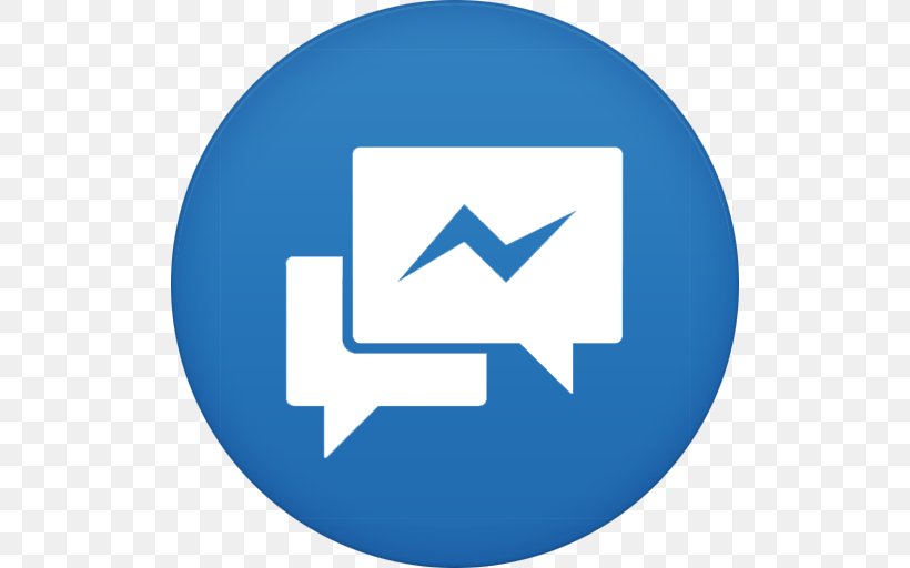 Facebook Messenger Clip Art, PNG, 512x512px, Facebook Messenger, Apple Icon Image Format, Area, Blue, Brand Download Free