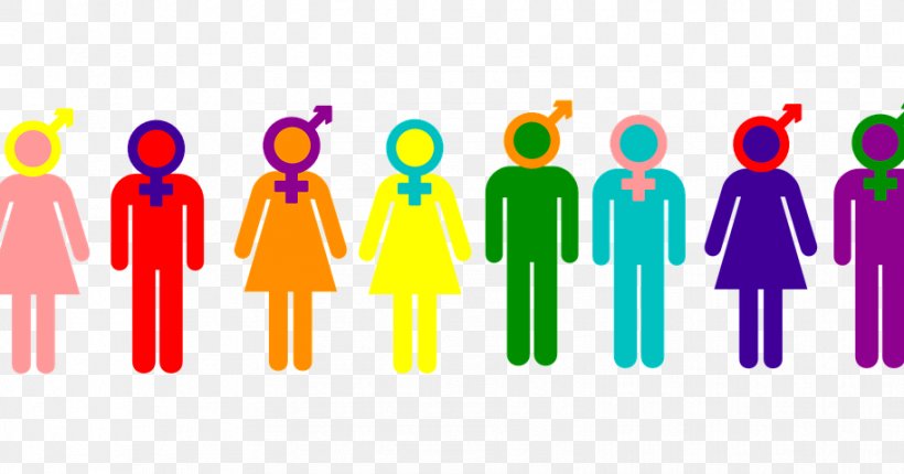 Gender Binary Gender Equality Gender Identity Gender Symbol, PNG, 914x480px, Watercolor, Cartoon, Flower, Frame, Heart Download Free