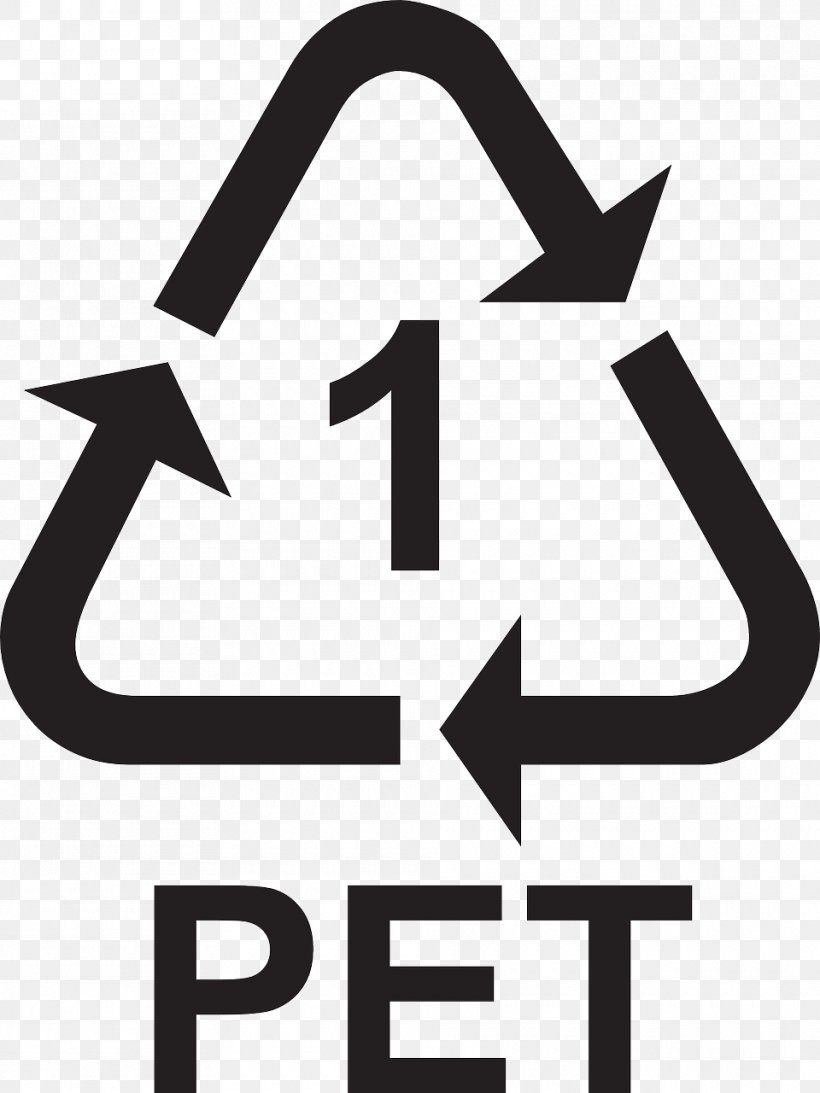 Recycling Symbol PET Bottle Recycling Polyethylene Terephthalate Vector Graphics, PNG, 960x1280px, Recycling Symbol, Area, Black And White, Brand, Highdensity Polyethylene Download Free