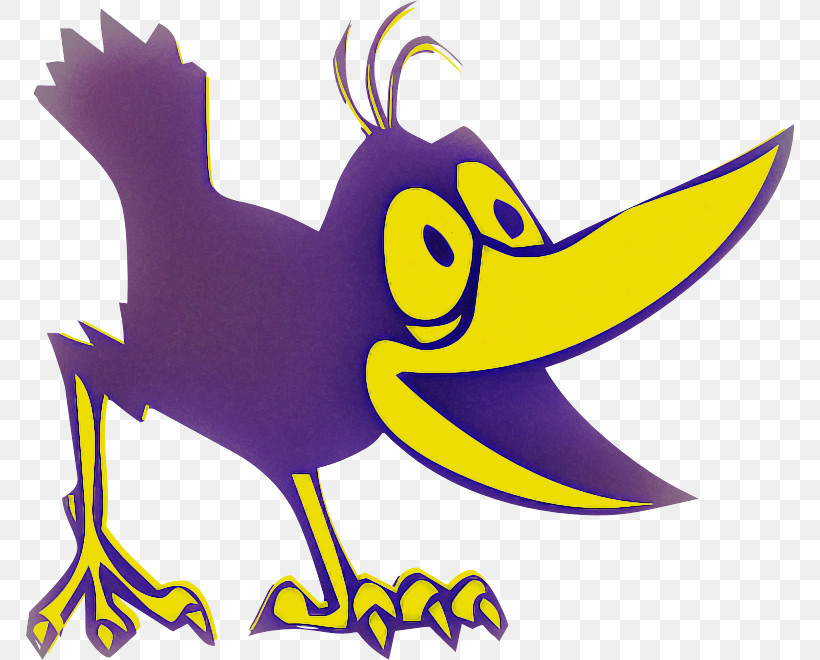 Birds Cartoon Character Yellow Violet, PNG, 770x660px, Birds, Beak, Cartoon, Character, Geometry Download Free
