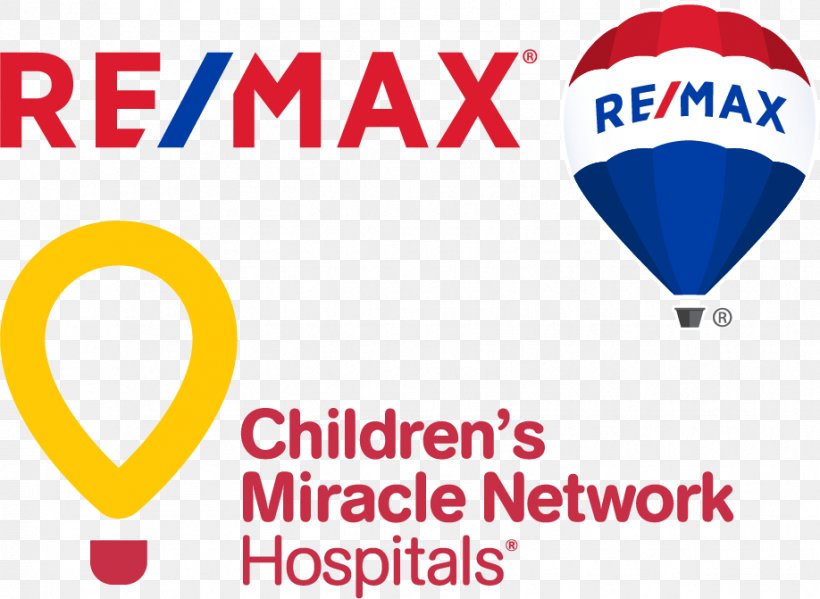 Children's Miracle Network Hospitals RE/MAX, LLC Hot Air Balloon Logo, PNG, 918x671px, Remax Llc, Area, Balloon, Brand, Dairy Queen Download Free