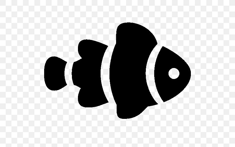 Clownfish, PNG, 512x512px, Clownfish, Animal, Black, Black And White, Fish Download Free