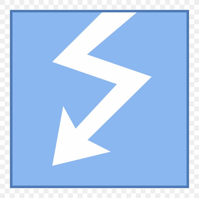 High Voltage Icon Design Electricity, PNG, 1600x1600px, High Voltage, Area, Blue, Brand, Electric Potential Difference Download Free