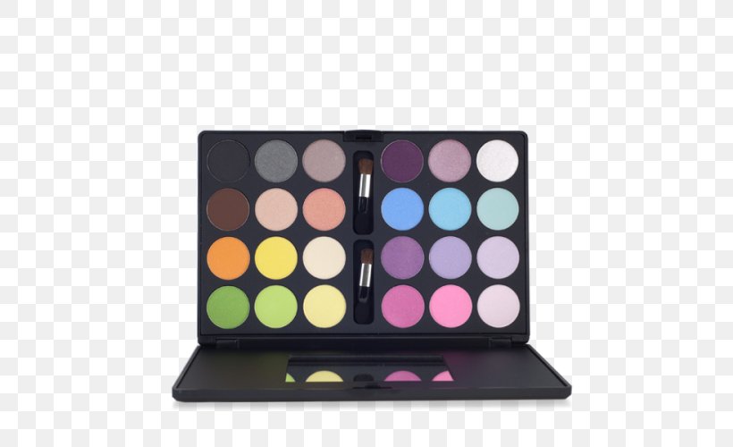 Viseart Eye Shadow Palette Color Cosmetics Viseart Eye Shadow Palette, PNG, 500x500px, Eye Shadow, Brush, Color, Concealer, Cosmetics Download Free