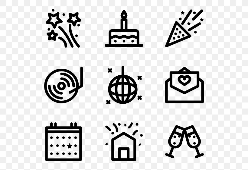 Icon Design Clip Art, PNG, 600x564px, Icon Design, Area, Art, Black, Black And White Download Free