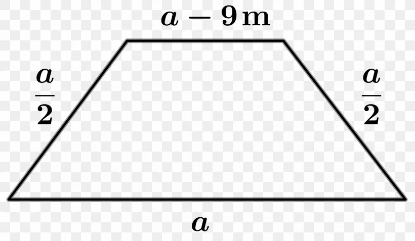 Triangle Trapezoid Area Perimeter, PNG, 1853x1078px, Triangle, Area, Brand, Diagram, Formula Download Free