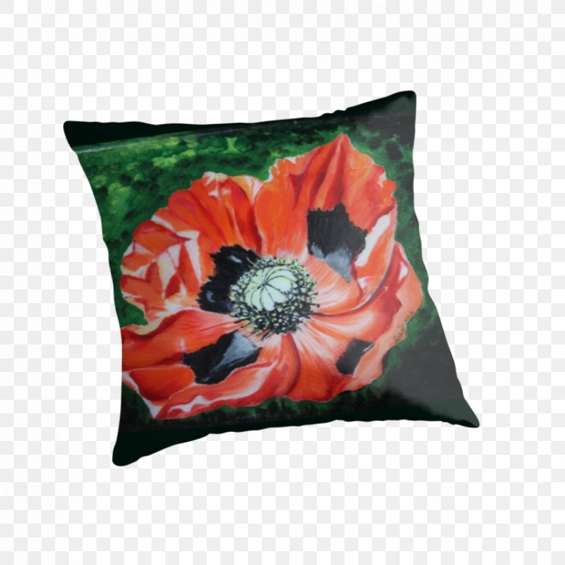 Cushion Throw Pillows, PNG, 875x875px, Cushion, Flower, Flowering Plant, Orange, Pillow Download Free