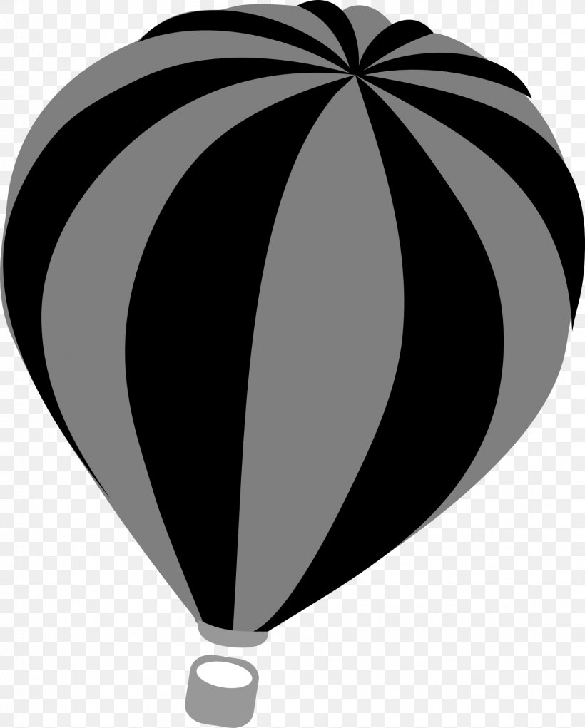 Hot Air Balloon Black And White Grey Clip Art, PNG, 1541x1920px, Balloon, Black, Black And White, Drawing, Grey Download Free