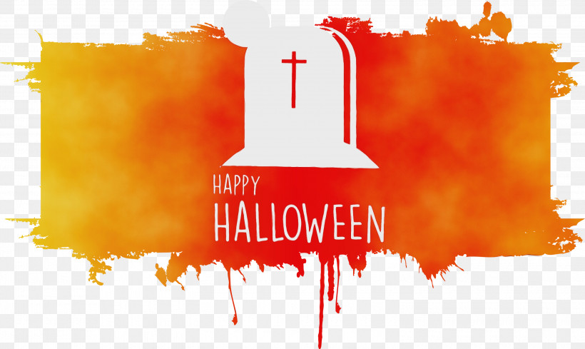 Logo Font Heat Text Red, PNG, 3000x1791px, Happy Halloween, Chemistry, Heat, Logo, M Download Free