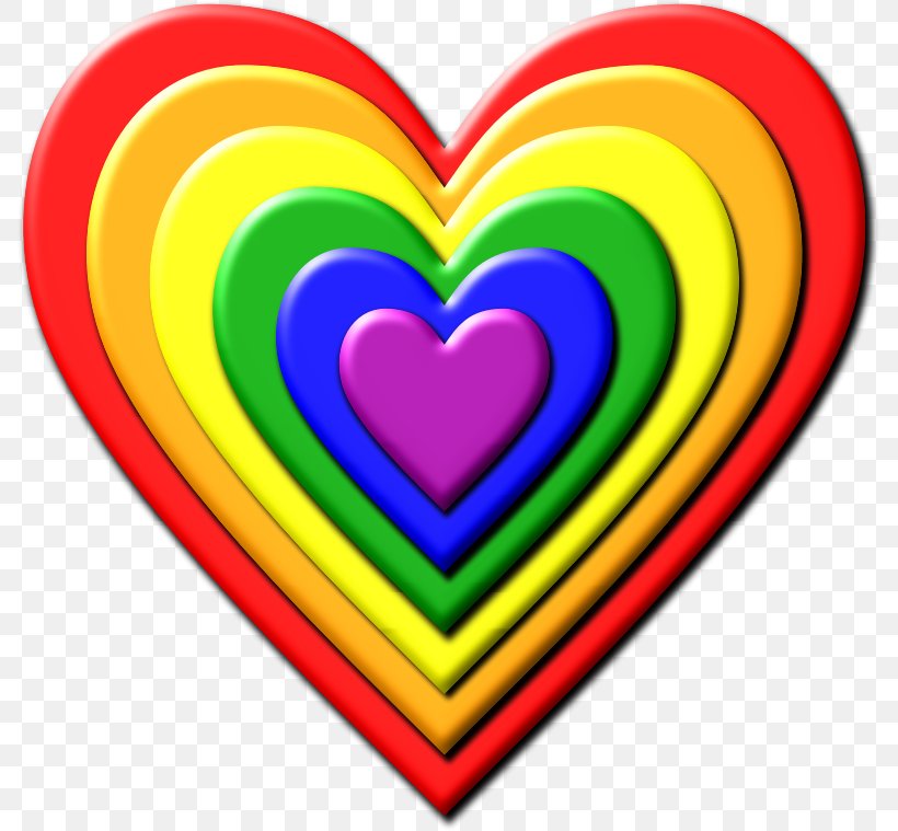 Rainbow Desktop Wallpaper Clip Art, PNG, 788x759px, Watercolor, Cartoon, Flower, Frame, Heart Download Free
