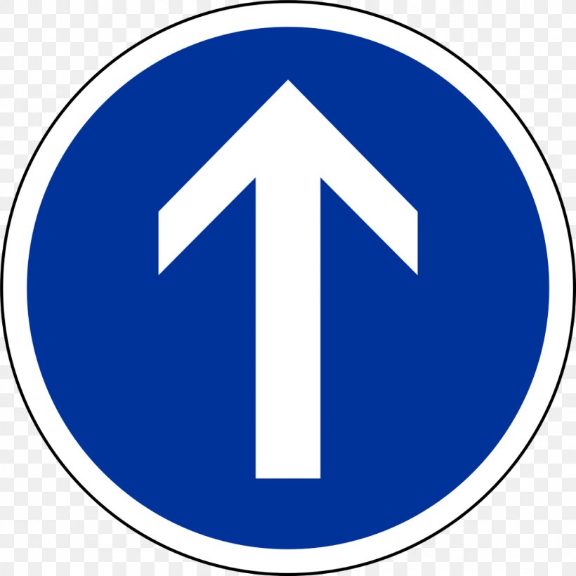 Traffic Sign Mandatory Sign Road, PNG, 1024x1024px, Traffic Sign, Area, Blue, Brand, Logo Download Free