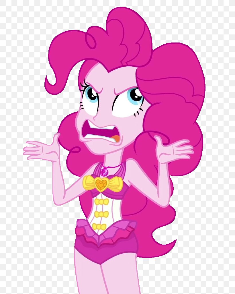 Pinkie Pie Twilight Sparkle Rainbow Dash My Little Pony: Equestria Girls Clip Art, PNG, 685x1024px, Watercolor, Cartoon, Flower, Frame, Heart Download Free