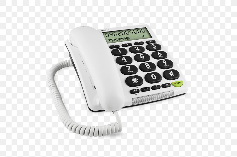 DORO HearPlus 313ci Telephone Home & Business Phones DORO PhoneEasy 312cs, PNG, 542x542px, Doro, Answering Machine, Answering Machines, Auditory Event, Caller Id Download Free