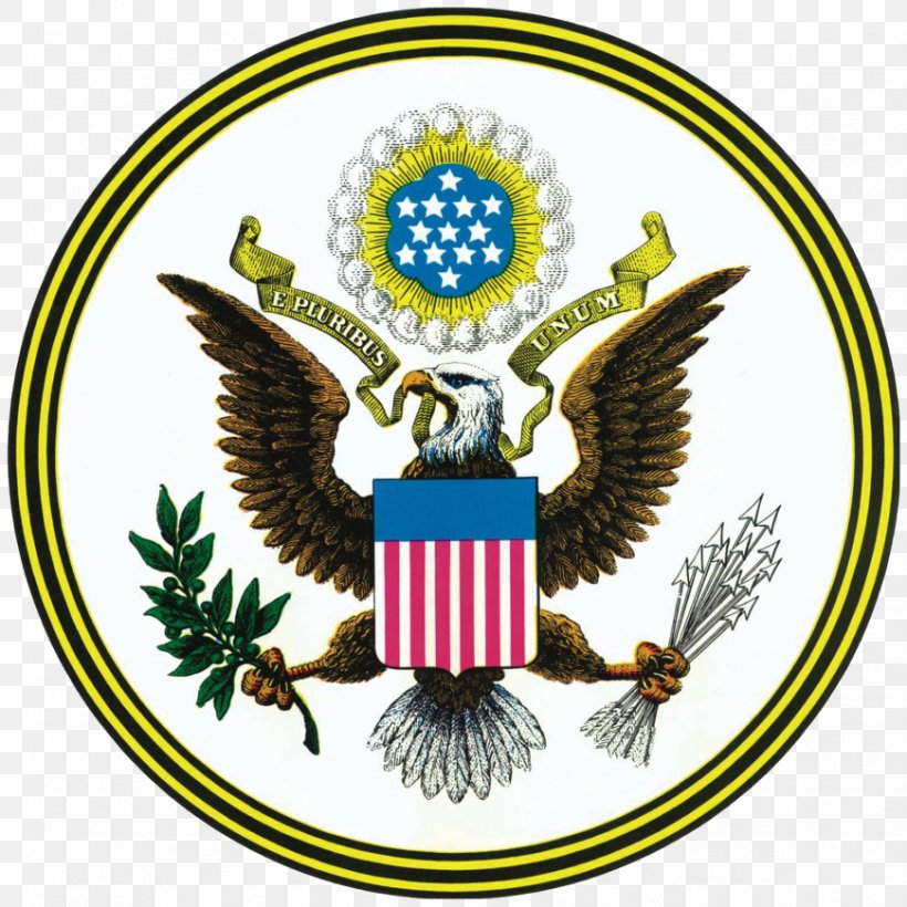 Great Seal Of The United States Federal Government Of The United States United States Congress, PNG, 870x870px, United States, Artwork, Beak, Continental Congress, Crest Download Free