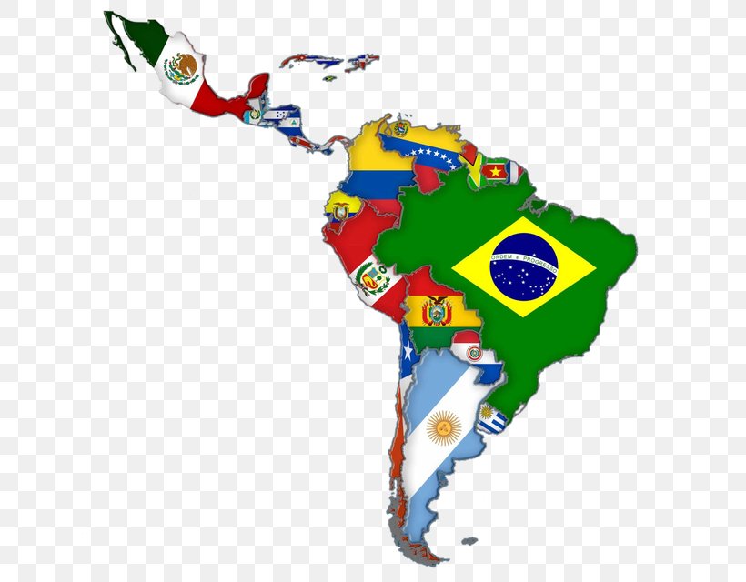 Latin America Flags Of South America Map PNG 640x640px Latin America 