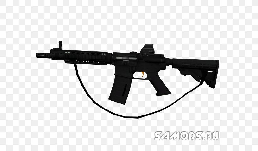 M4 Carbine Airsoft Guns CAR-15 5.56×45mm NATO, PNG, 640x480px, Watercolor, Cartoon, Flower, Frame, Heart Download Free