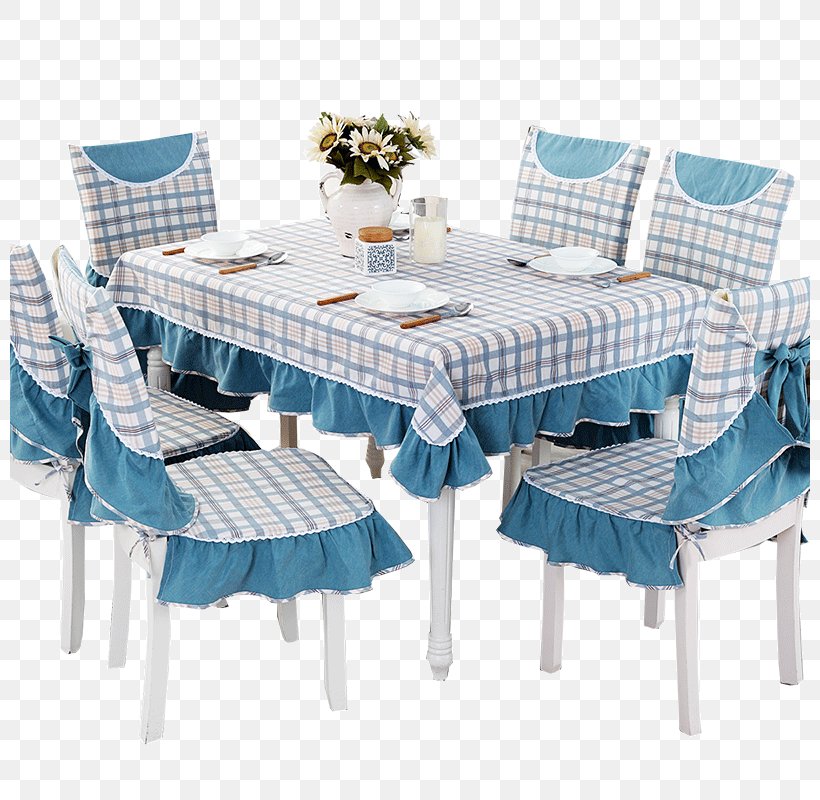 Tablecloth Chair Towel Stool Antimacassar, PNG, 800x800px, Tablecloth, Antimacassar, Blue, Chair, Coffee Tables Download Free