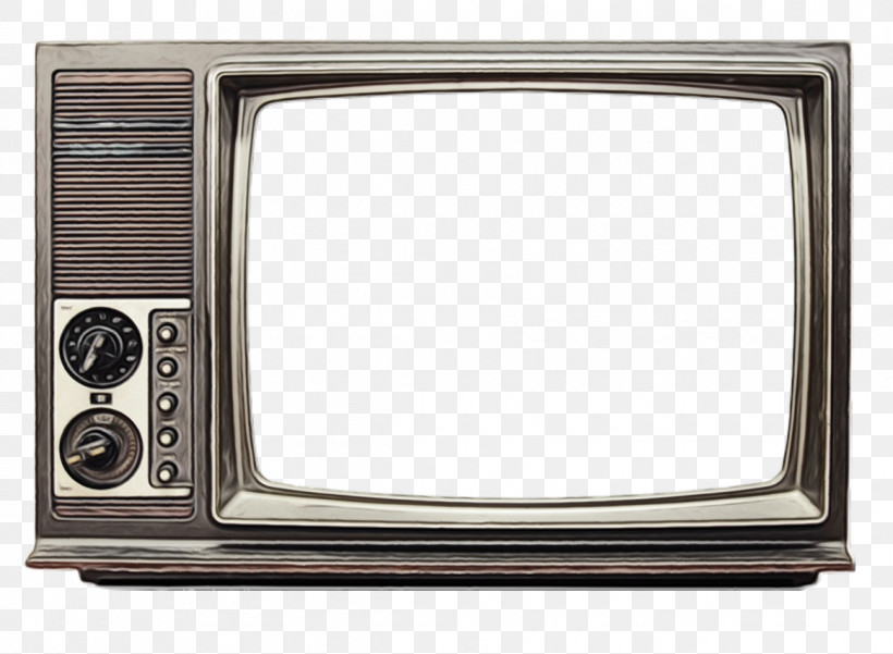 Television Analog Television Rectangle Media Television Set, PNG, 1165x855px, Watercolor, Analog Television, Media, Paint, Rectangle Download Free