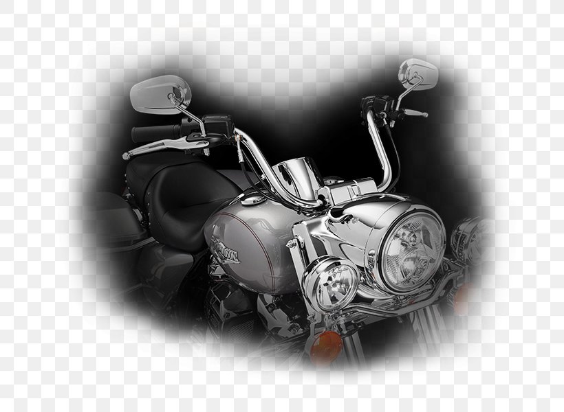Motorcycle Accessories Motor Vehicle Harley-Davidson Road King, PNG, 680x600px, Motorcycle, Automotive Design, Automotive Lighting, Black And White, Car Download Free