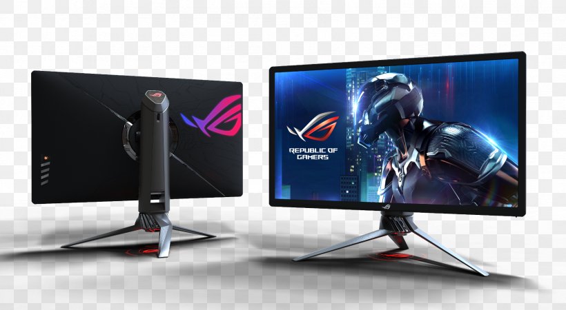 ROG Swift 4K HDR Gaming Monitor PG27UQ ASUS ROG SWIFT Gaming Monitor PG258Q ASUS ROG Swift PG-9Q Computer Monitors Nvidia G-Sync, PNG, 1799x988px, 4k Resolution, Asus Rog Swift Pg9q, Advertising, Asus, Asus Rog Swift Download Free