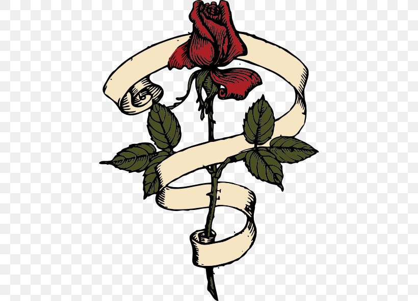 Rose Scroll Clip Art, PNG, 432x592px, Rose, Art, Artwork, Fictional Character, Flora Download Free