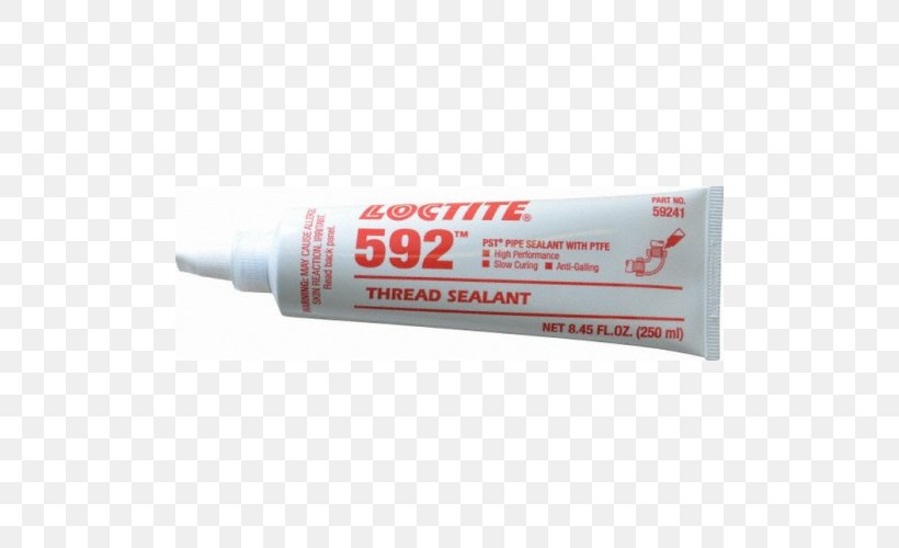Sealant Pipe Loctite Screw Thread Piping And Plumbing Fitting, PNG, 500x500px, Sealant, Adhesive, Gasket, Loctite, Material Download Free